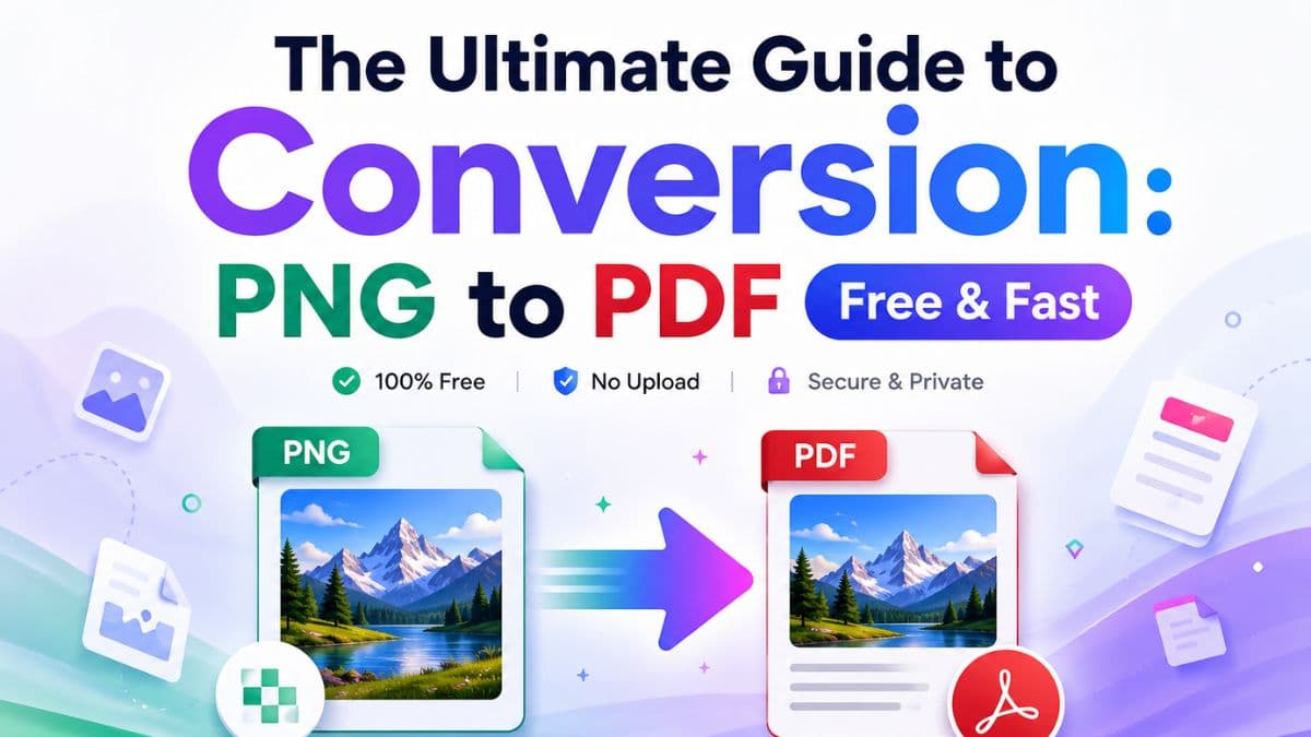 The Ultimate Guide to Conversion: PNG to PDF Free & Fast