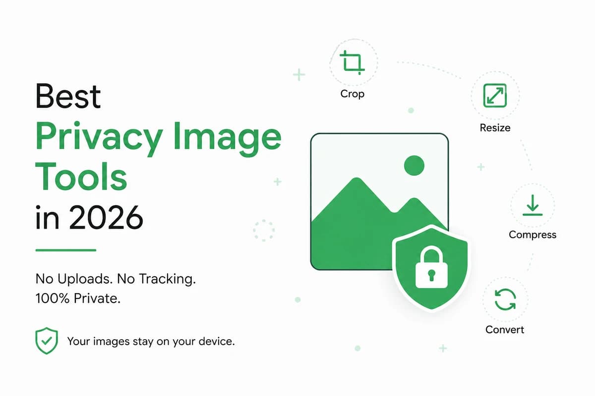 Best Privacy Image Tools in 2026: Why Local Processing Matters More Than Ever