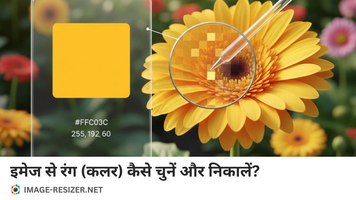 इमेज से रंग (कलर) कैसे चुनें और निकालें? – आसान ऑनलाइन तरीका हिंदी में